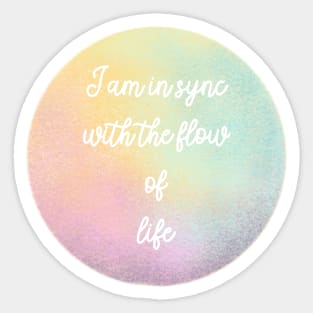 Inspirational affirmation Sticker Sticker